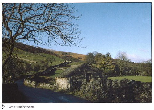 Barn at Hubberholme postcards